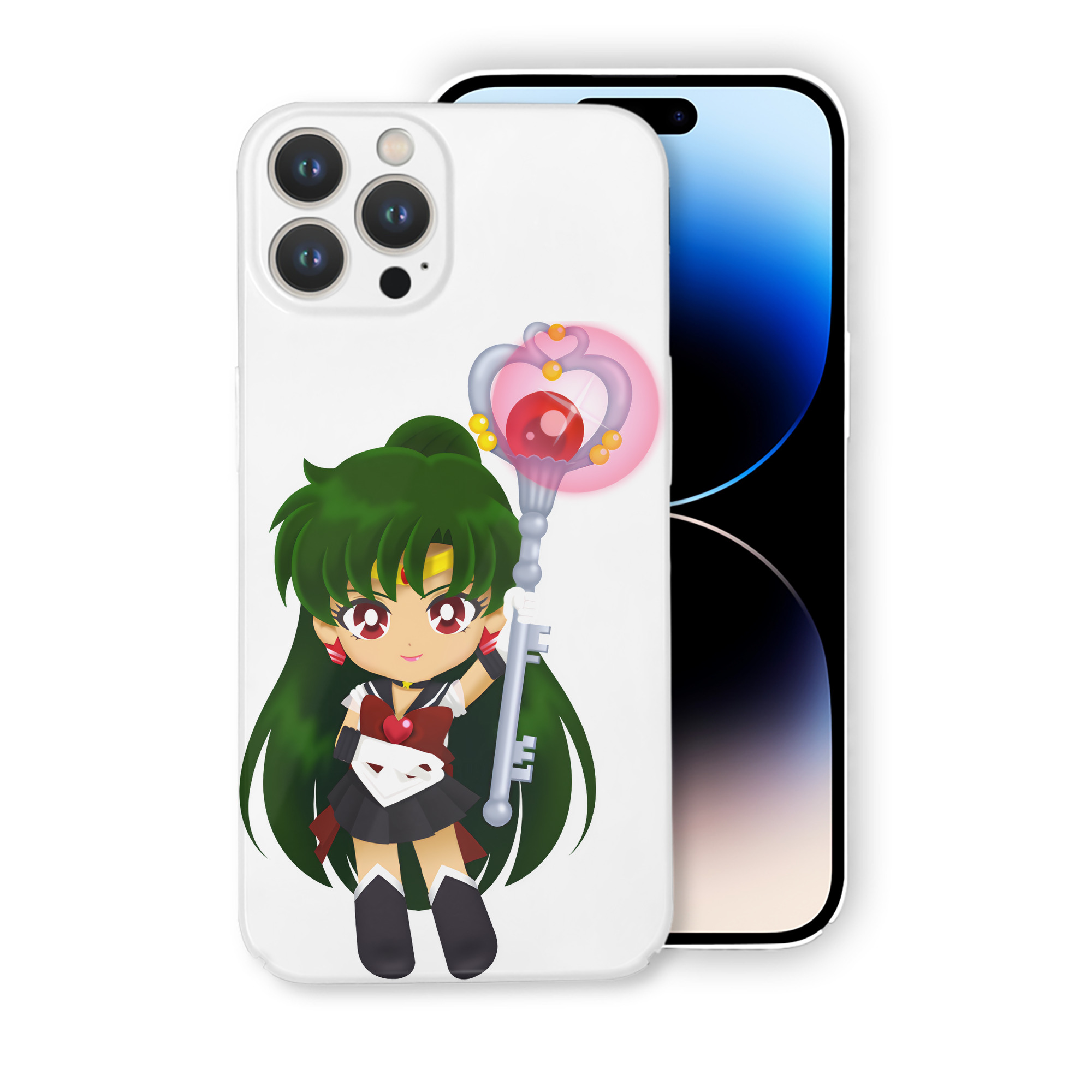 （画像用） 美少女戦士セーラームーン 冥王せつな Sailor Moon Meiou Setsuna 【iPhone 14シリーズ対応】ハードケース